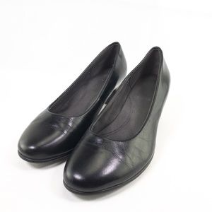 Aerosoles Womens Black LeatherPump Size 8 New!
